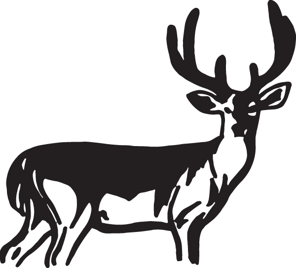 (image for) Six Pointer Buck Decal