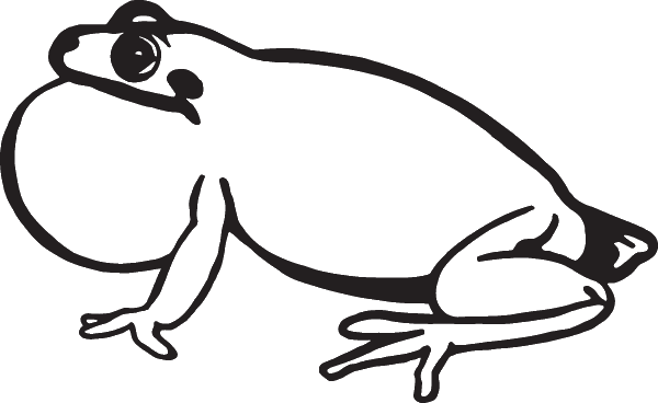 (image for) Bull Frog Decal