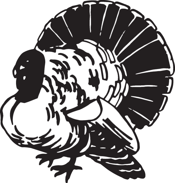 (image for) Male Wild Turkey Decal