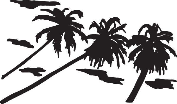 (image for) Palm Trees Decal