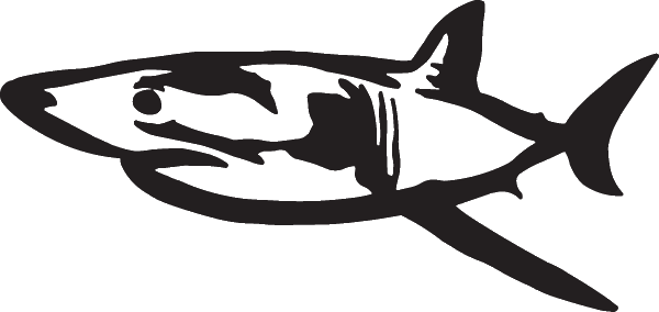(image for) Shark decal