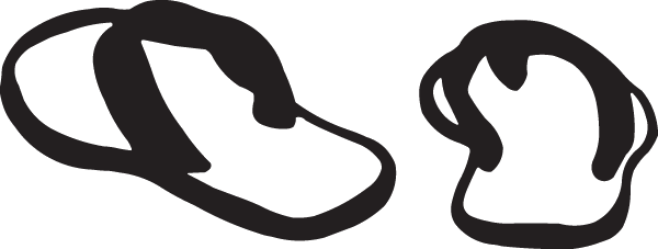 (image for) Flip Flops Decal