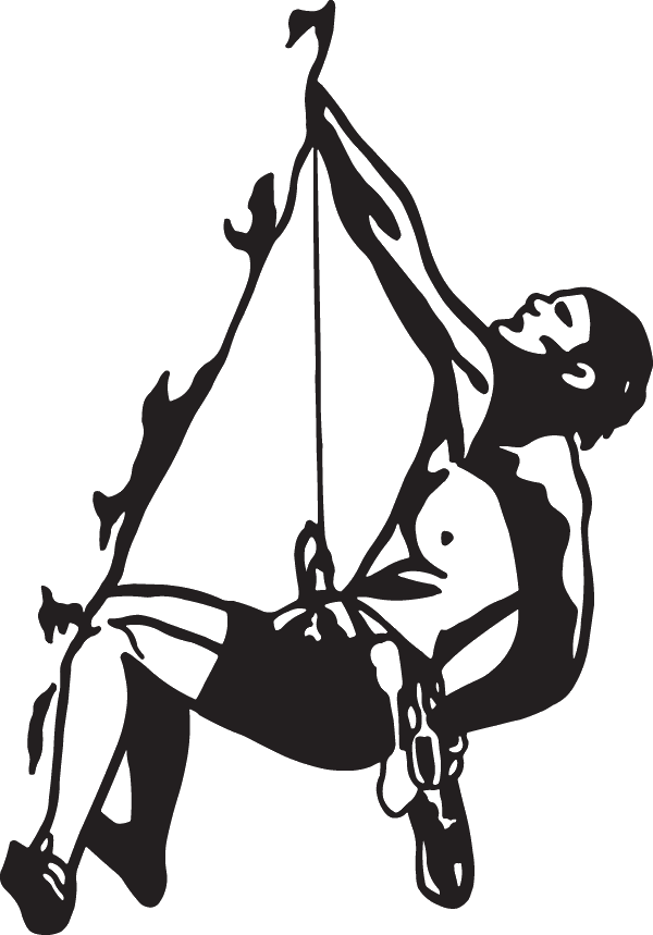 (image for) Rock Climber Decal