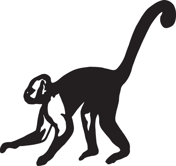 (image for) Monkey Decal