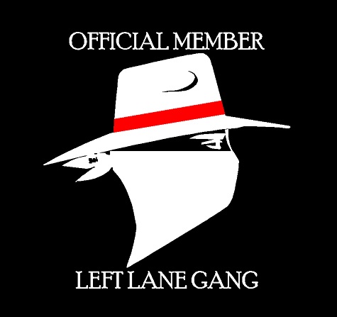 Left Lane Gang Decal