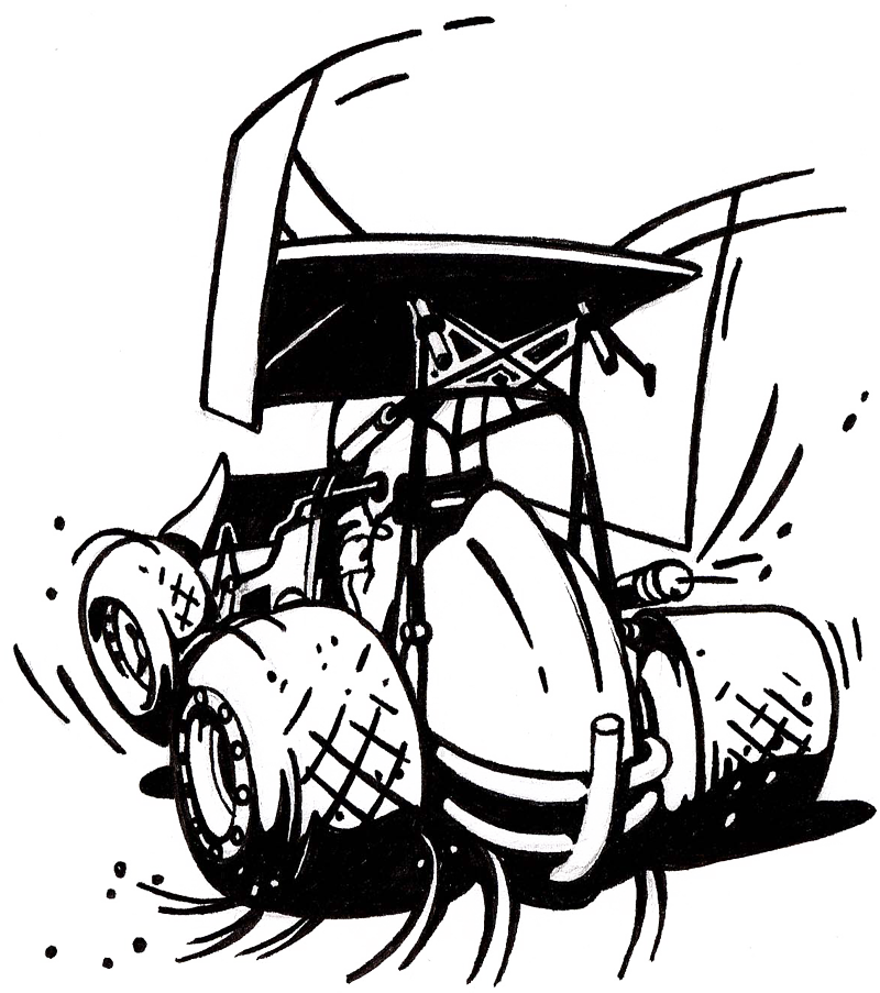 (image for) Sprint Car Decal