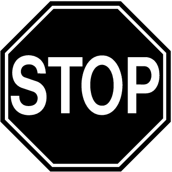 (image for) Stop Sign Decal