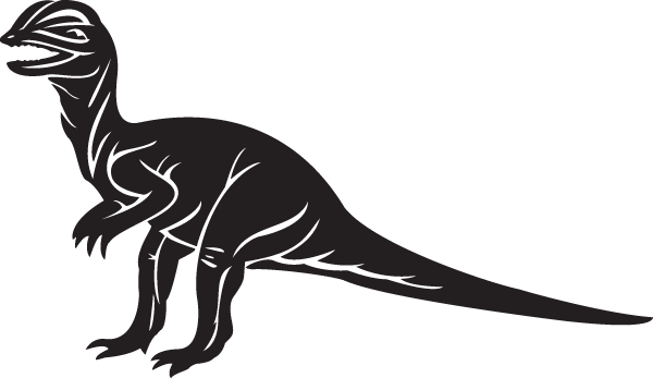 (image for) Dilophosaurus Decal