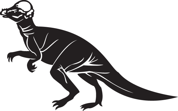 (image for) Pachycephalosaur Decal