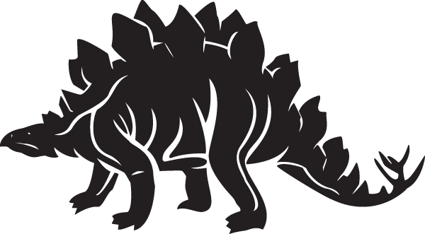 (image for) Stegosaurus Sticker