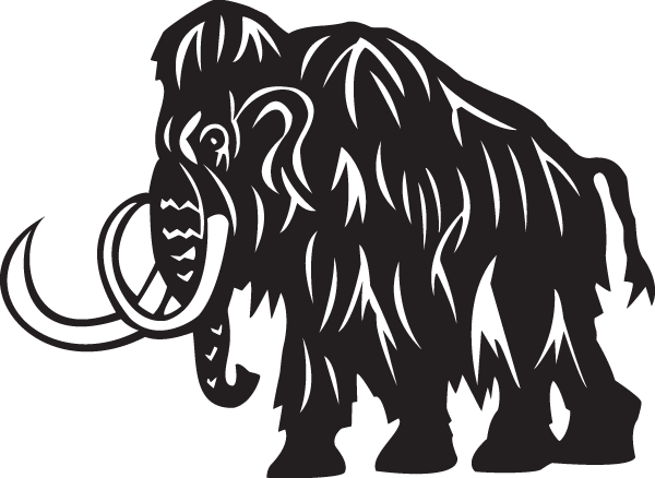 (image for) Wooly Mammoth Decal