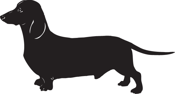 (image for) Dachshund Decal