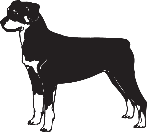 (image for) Rottweiler Decal