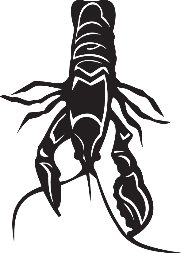 (image for) Lobster Crawling Down Decal