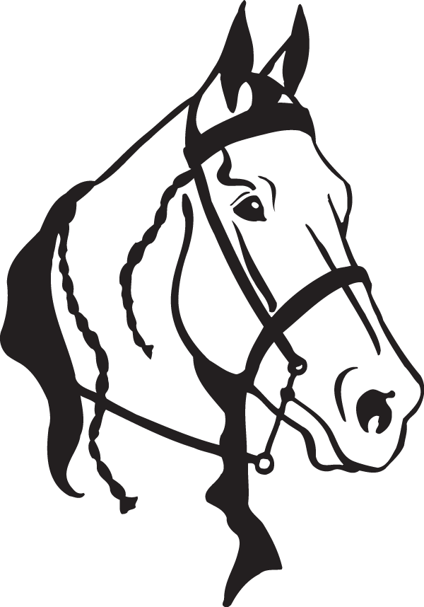 (image for) Horse & Bridle Decal