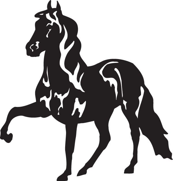 (image for) Black Stallion Decal