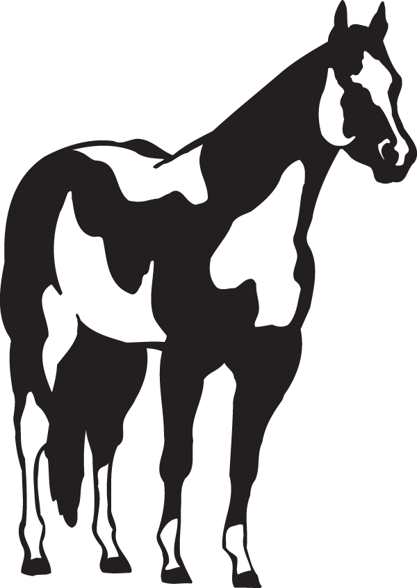 (image for) Painted Horse Decal