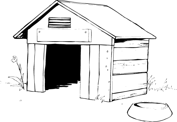 (image for) Doghouse Decal
