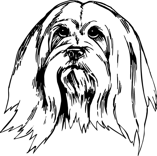 (image for) Lhasa Apso decal