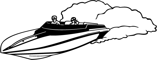 (image for) Monster Speed Boat Decal