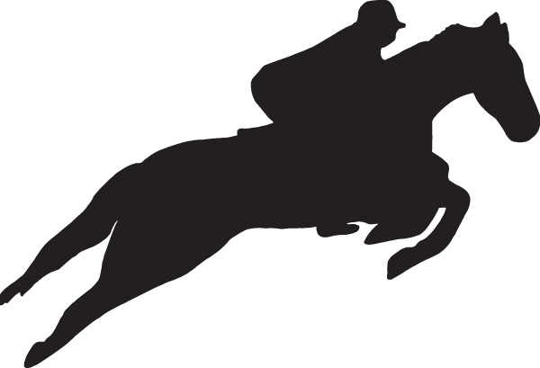 (image for) Show Jumper Horse Sihouette Decal