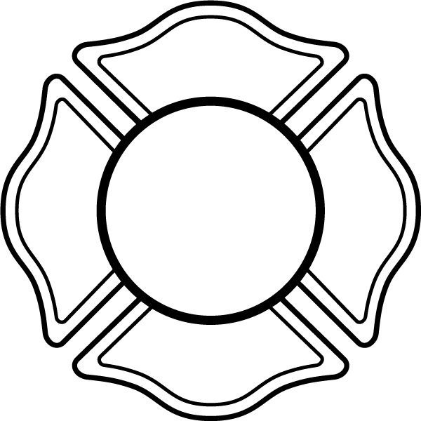 (image for) Maltese Cross Fire & Rescue Decal