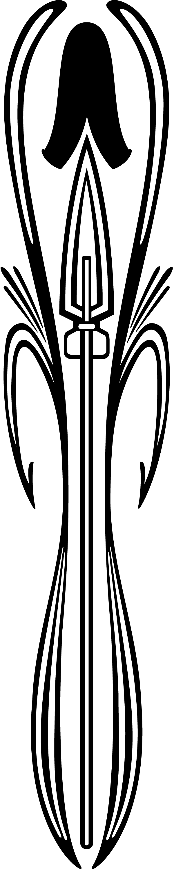 (image for) Hook & Spear Hood Decal