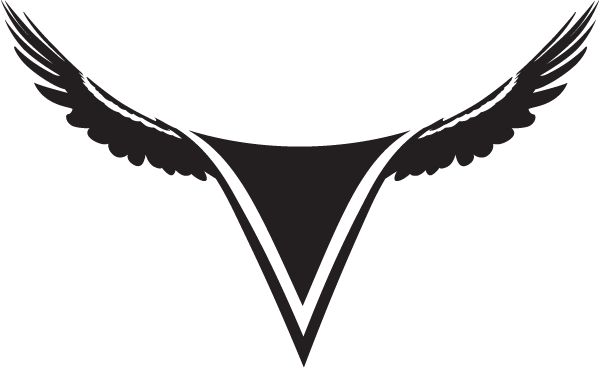 (image for) Hawk Wings Hood Decal