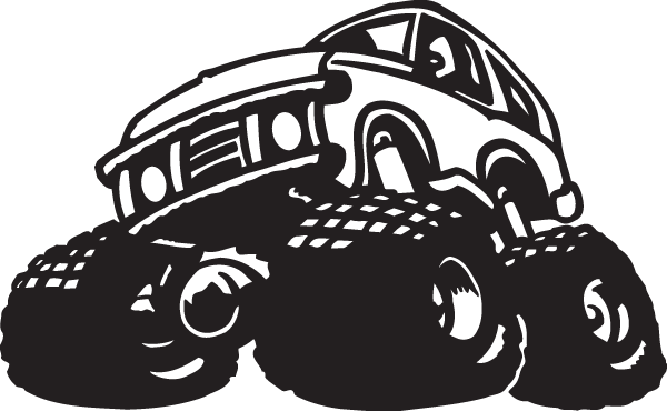 (image for) Monster truck decal