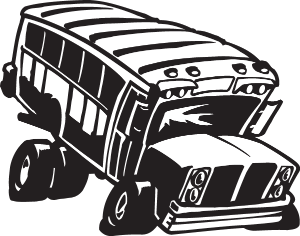 (image for) School bus sticker