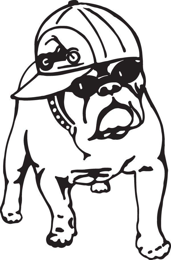 (image for) Hip Hop Bull Dog Decal