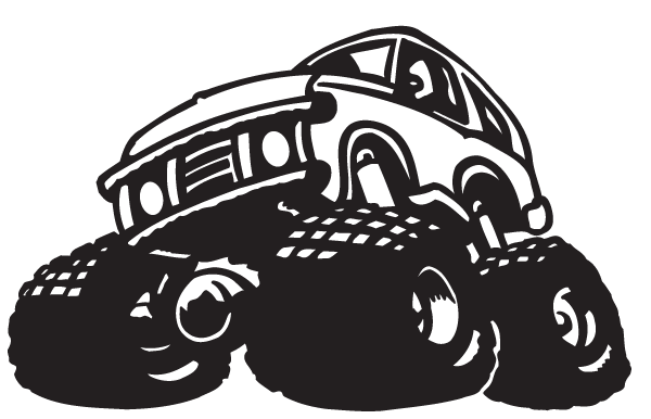 (image for) Monster Truck Sticker