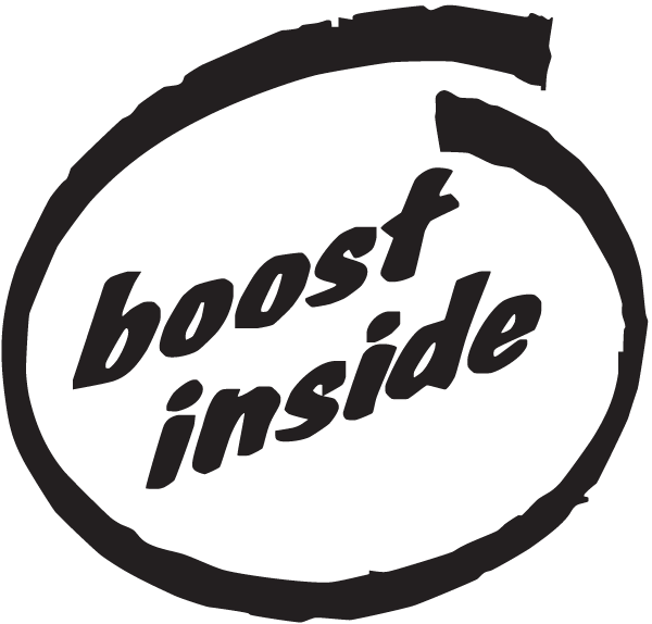 (image for) Boost Inside vinyl sticker