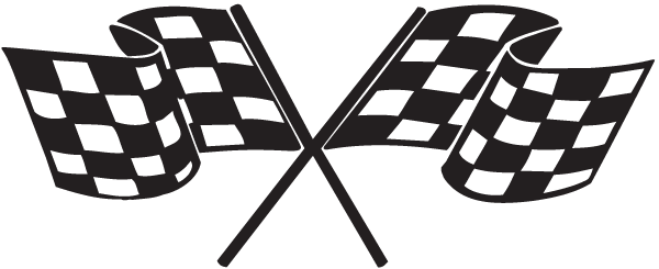 (image for) Nascar Racing Flags Sticker