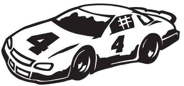 (image for) Stock car 4 decal
