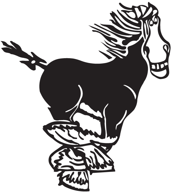 (image for) Running Horse Cartoon