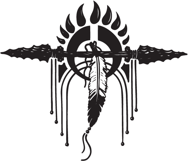 (image for) Spear and Feather Decal