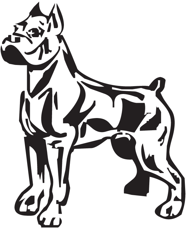 (image for) Boxer Decal