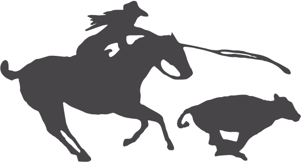 (image for) Rope a Calf Decal