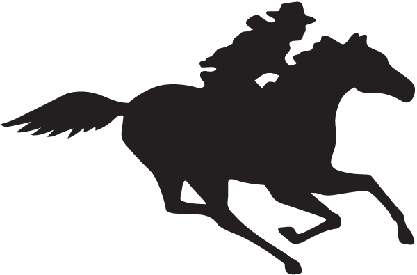 (image for) Cowboy and Horse Decal