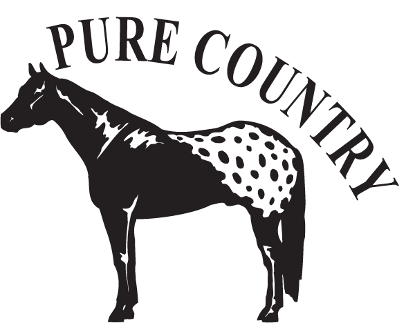 (image for) Pure Country Spotted Horse Decal