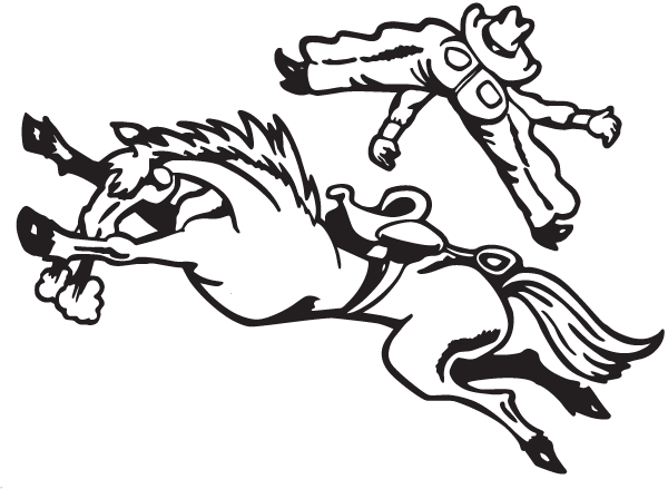 (image for) Bruised Ego Cowboy Decal