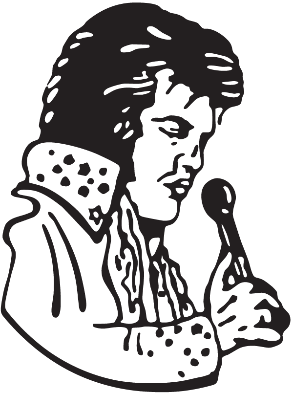 (image for) Singing Elvis Decal