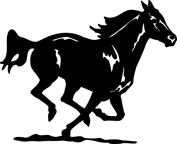 (image for) Running Horse Decal