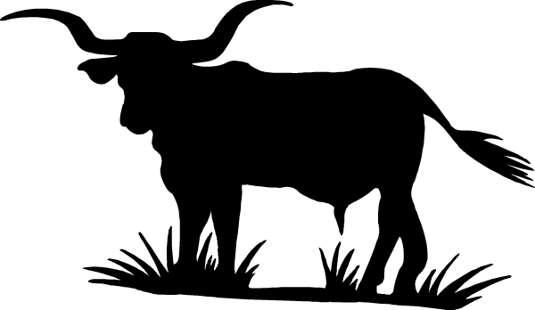 (image for) Texas Longhorn Decal