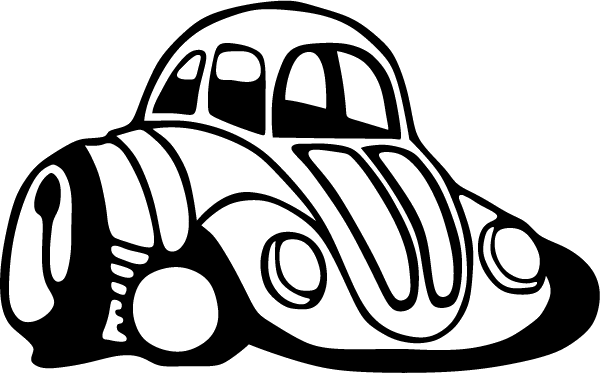 (image for) Beetle Cartoon Sticker
