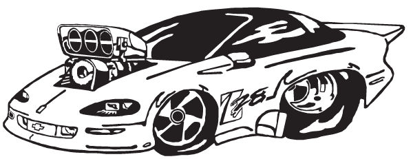 (image for) Drag Racing sticker