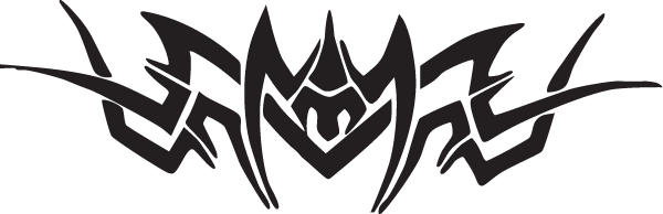 (image for) Midnight Fusion Tribal Decal