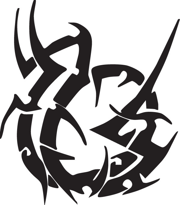 (image for) Standing Lizard Tribe Decal