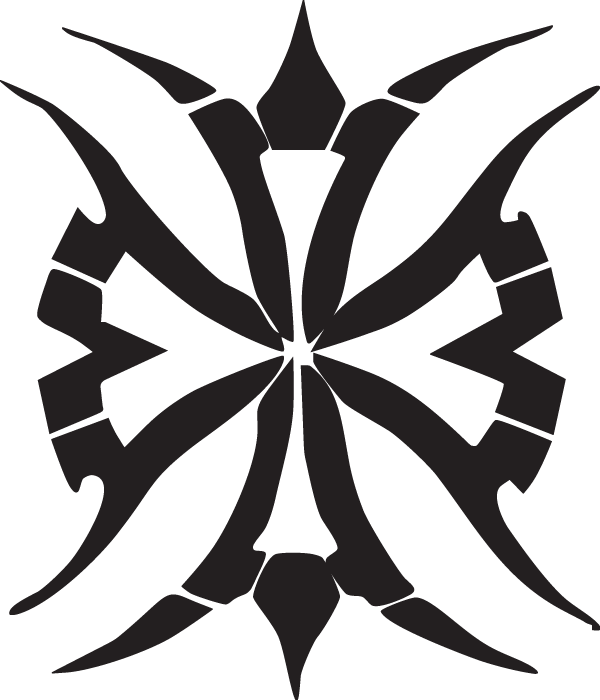 (image for) Hawk Span Tribal Decal